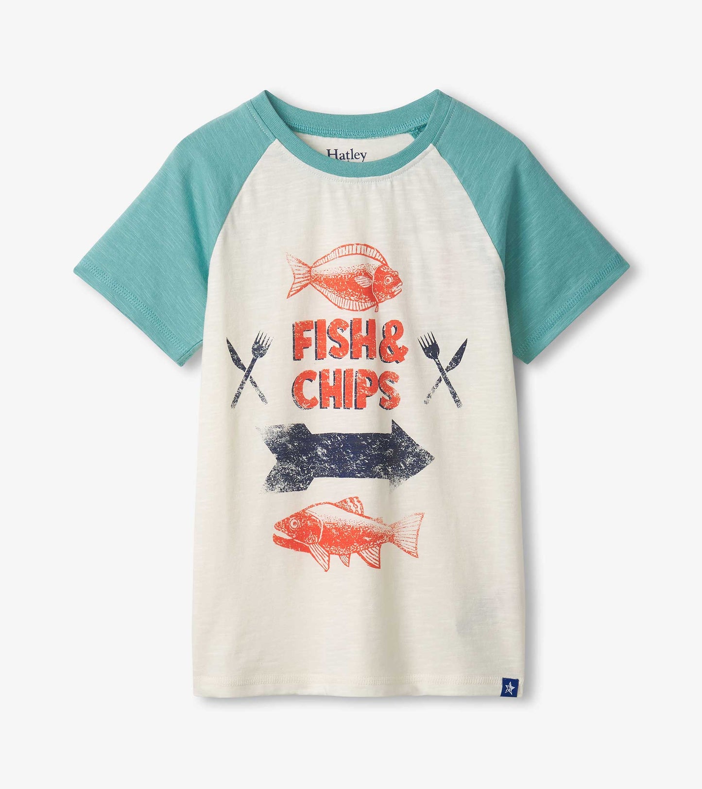 Fish and Chips Regian Tee