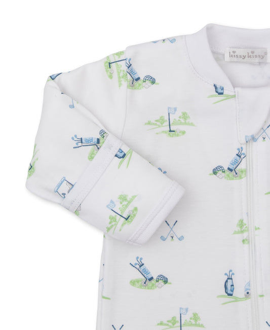 Fairway Foursome Footie with Zip