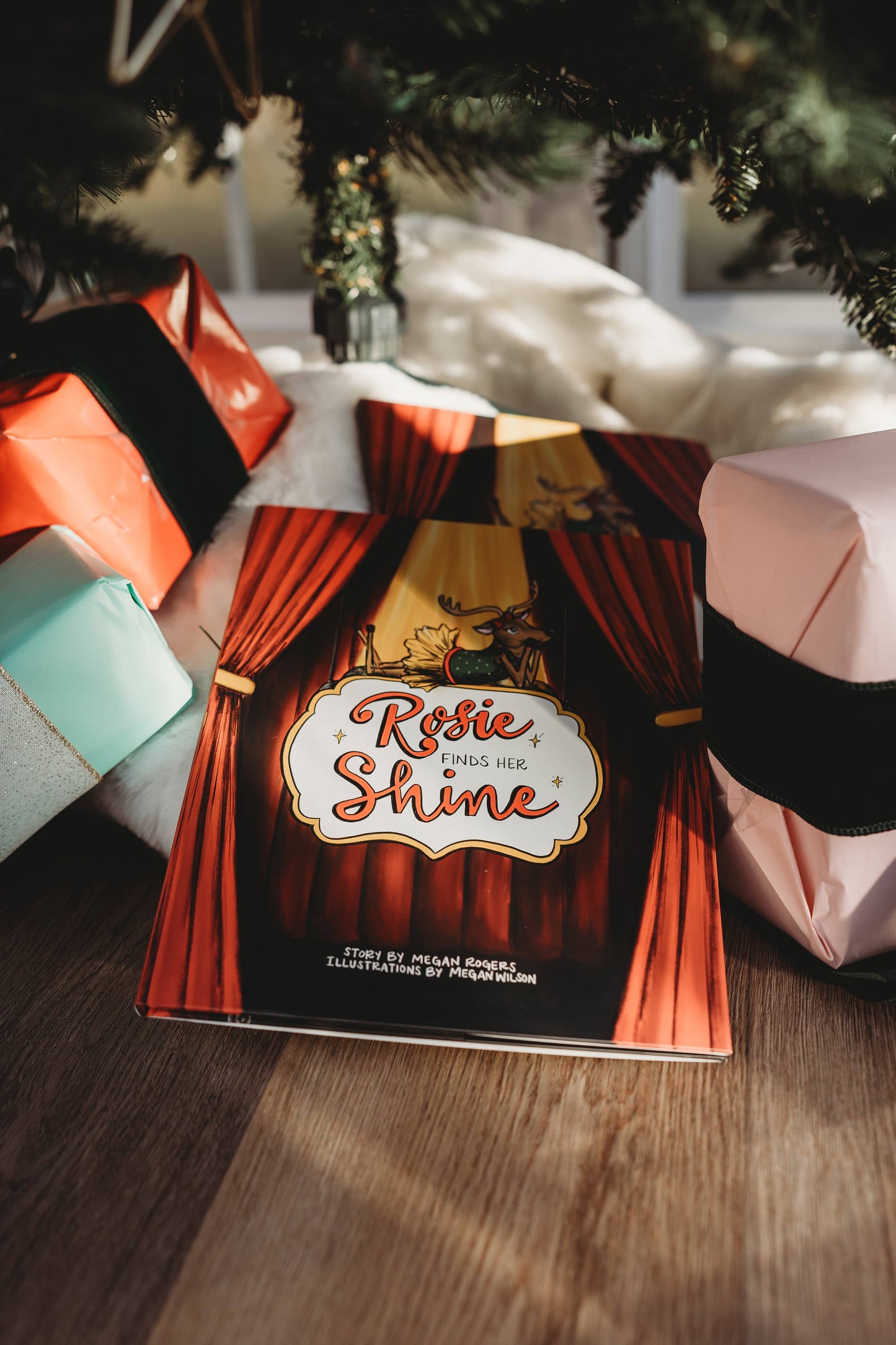 "Rosie Finds Her Shine" Hardcover Children's Book