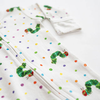 Caterpillar | Organic Zipper Footie