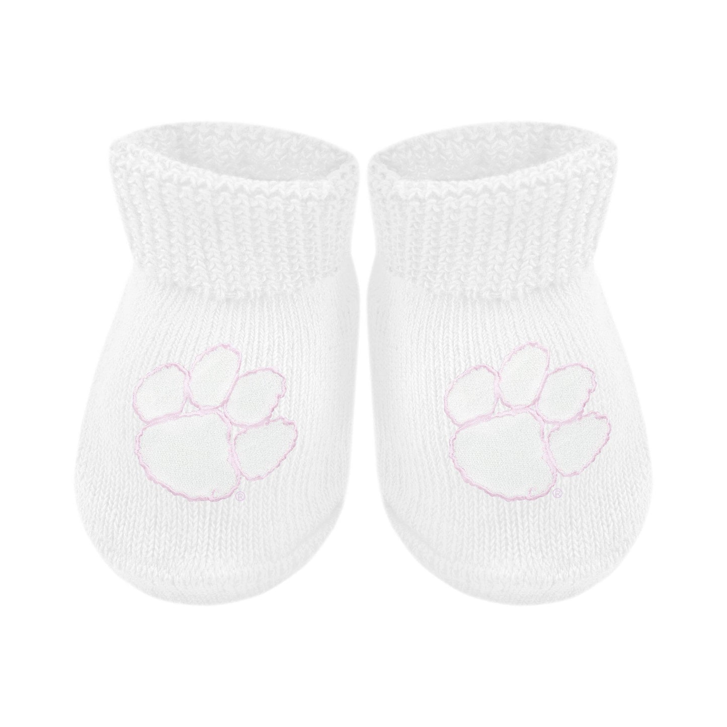 Clemson Tigers Newborn Bootie Sock