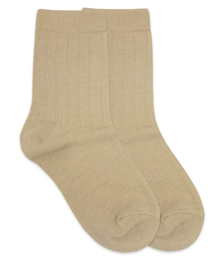 1158 Jefferies Socks Cotton Rib Crew Socks 1 Pair - Sunny Meadow Boutique
