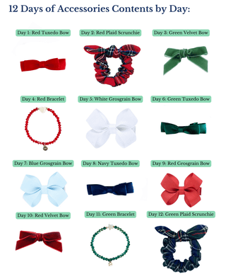 12 Days of Accessories Holiday Gift Set - Sunny Meadow Boutique