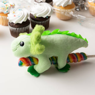 Lollyplush Axolotl Asst Lime, Purple, Turqoise 7" (19cm)