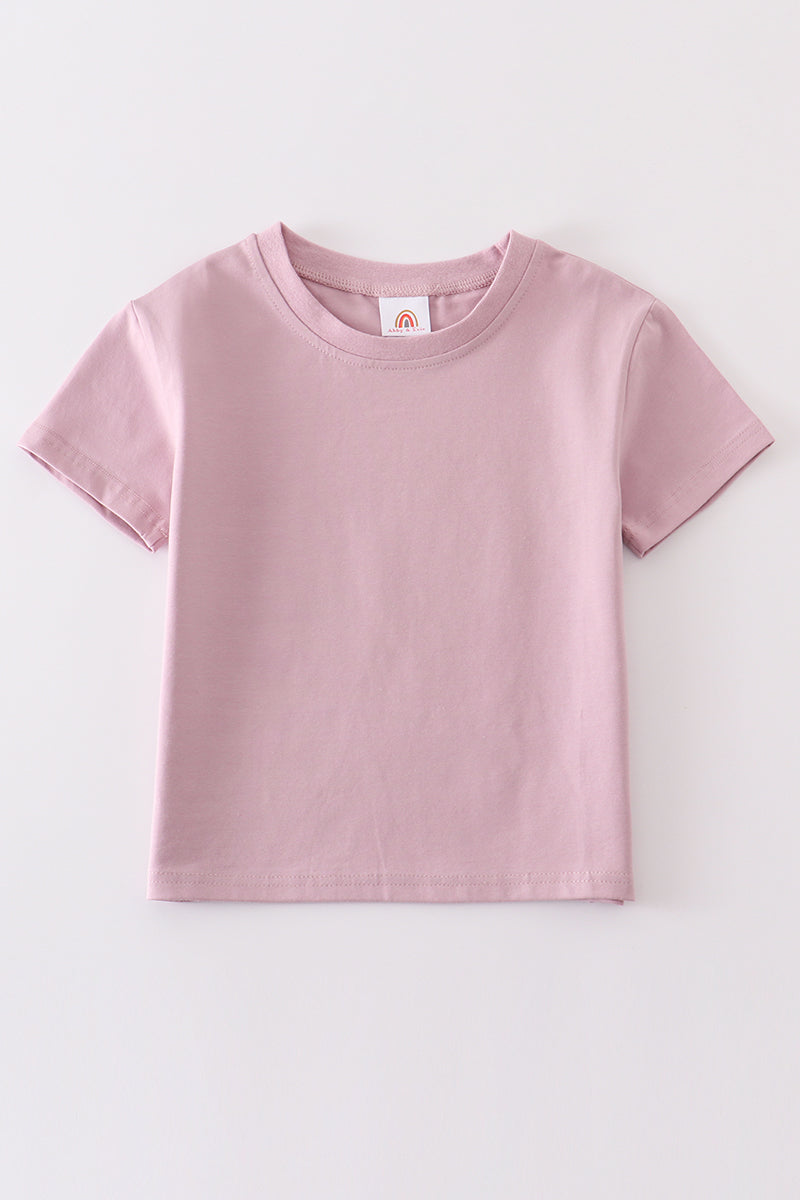 Purple blank basic Adult Kids t-shirt and baby bubble