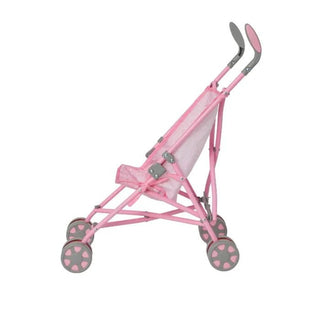 19" Pink Hearts Umbrella Stroller - Sunny Meadow Boutique