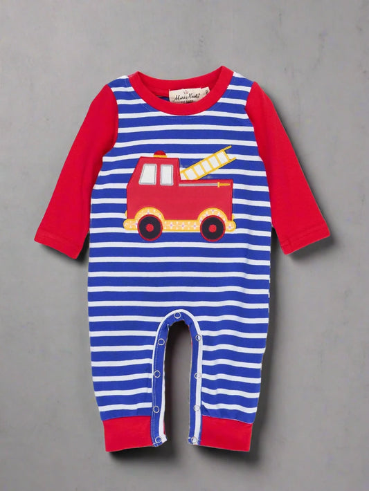 Fire Truck Romper