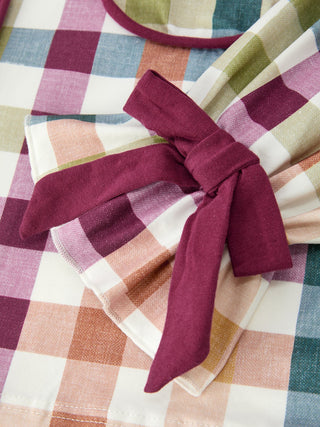 Mommy and Me Fall Plaid  Pajama Set