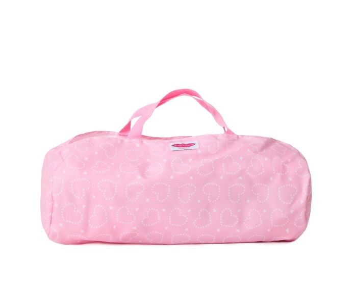 18" Pink Hearts Pack and Play