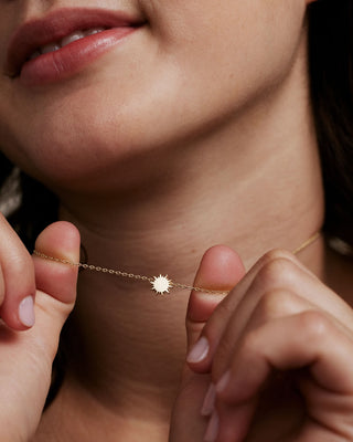 You Are My Sunshine Icon Necklace (Mother Son)