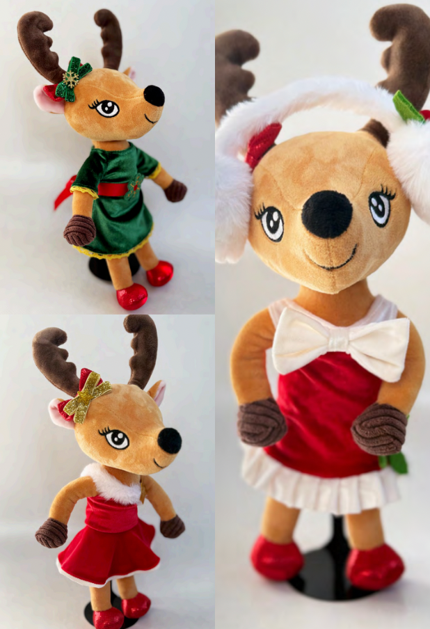 Rosie Doll 3 Piece Prancette Costume Wardrobe