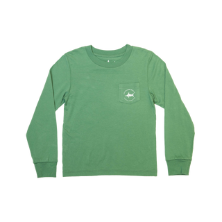 Lab With Duck Tee LS - Green
