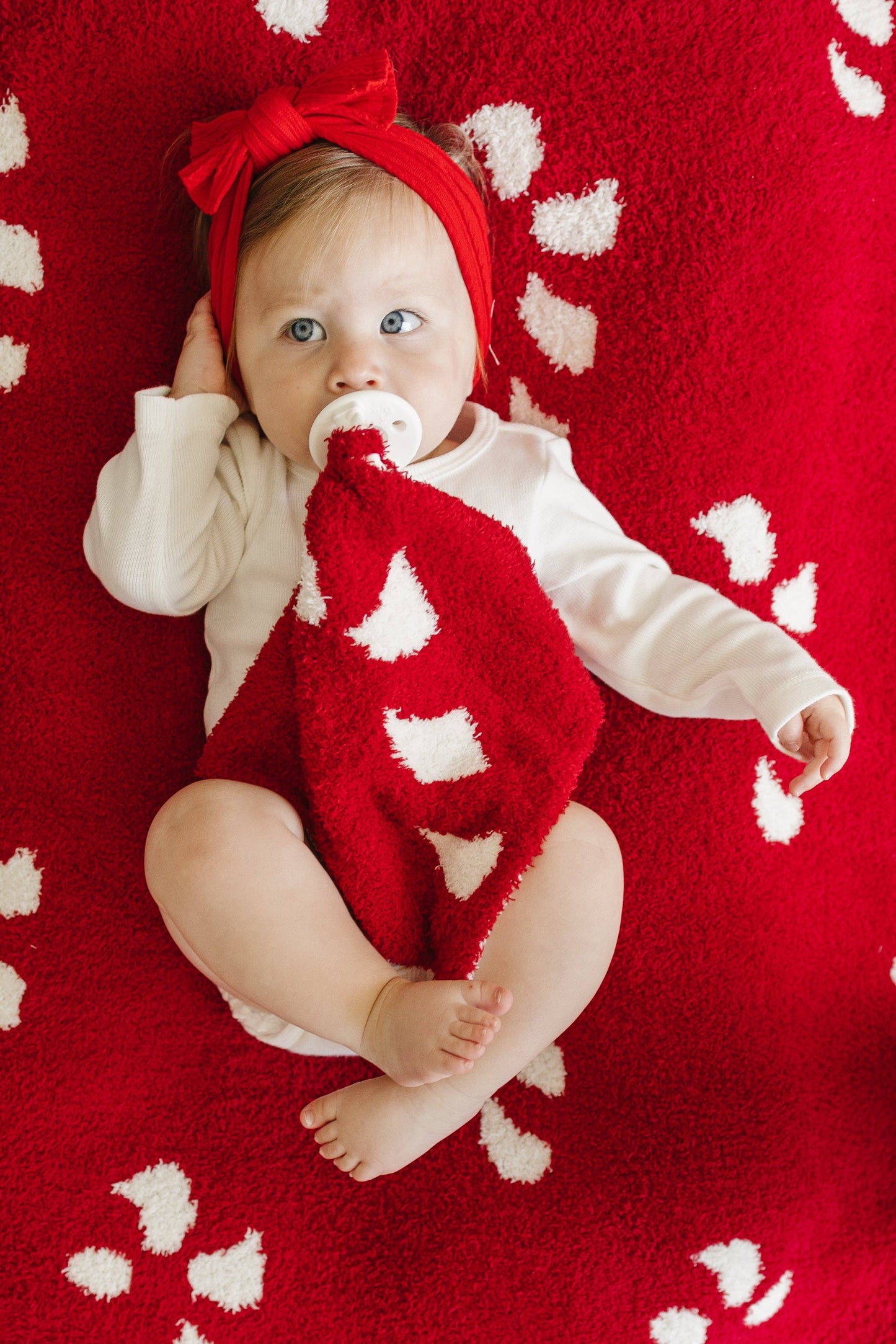 Christmas Plush Lovey | Candy Cane