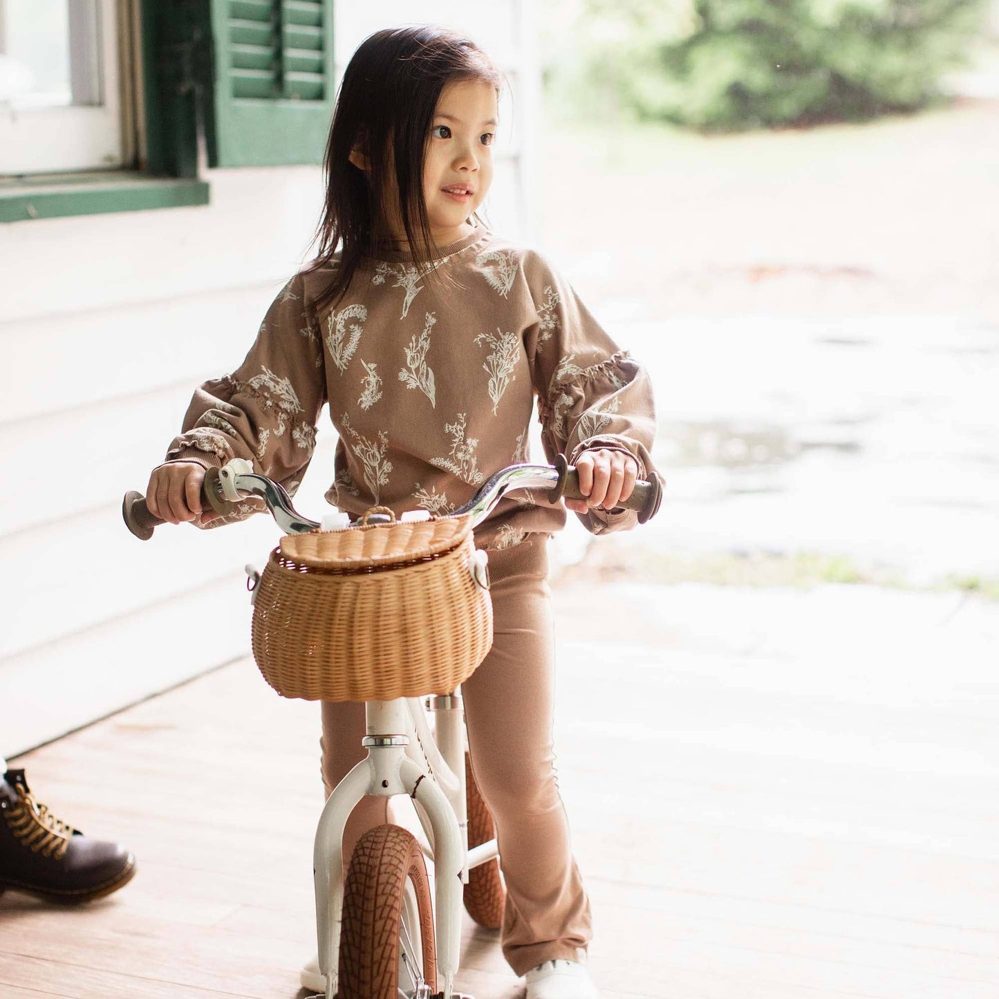 Little Wild Flower Toddler Sweatshirt Set