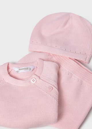 Mayoral 3-Piece Knit Wrap Layette Gift Set