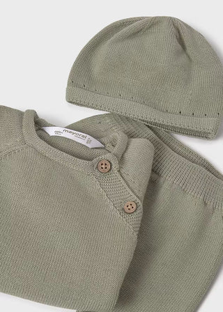 Mayoral 3-Piece Knit Wrap Layette Gift Set