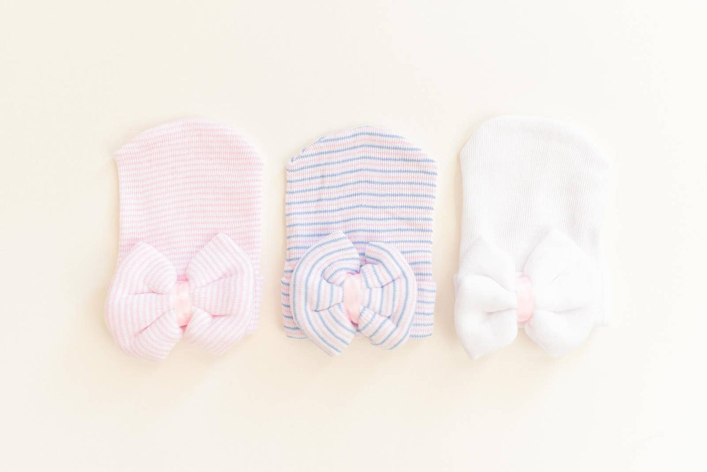 Newborn Bow Hat for baby girls