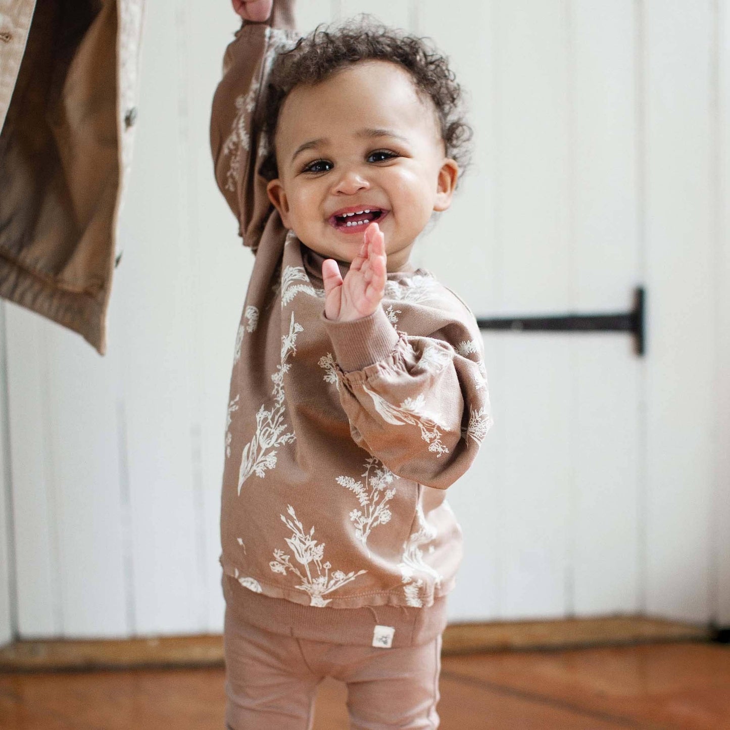 Little Wild Flower Toddler Sweatshirt Set