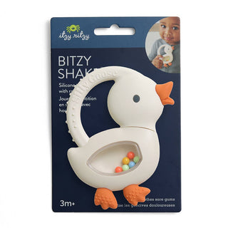 *NEW* Bitzy Shake™ - Silicone Teether with Rattle