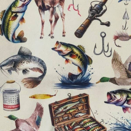 Hunt Fish Baby Knotted Gown