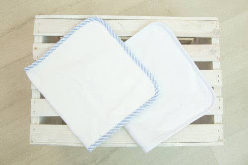Burp Cloth - Solid White