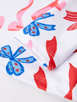 4th of july “Bow” Boutique Swimsuit - Sunny Meadow Boutique