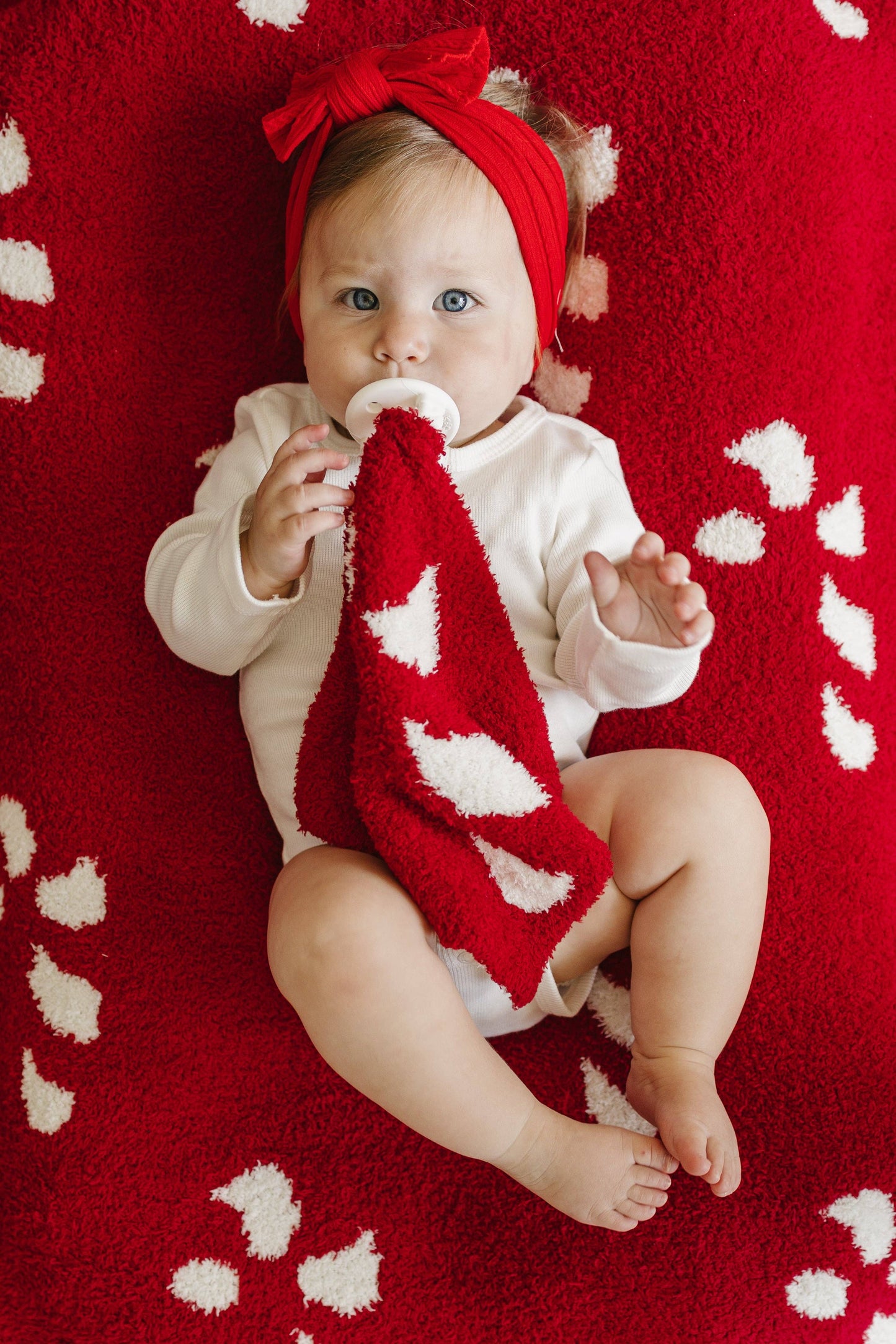 Christmas Plush Lovey | Candy Cane