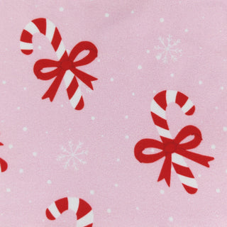 Pink Candy Cane Girls Dress, 2 Toddler, Pink