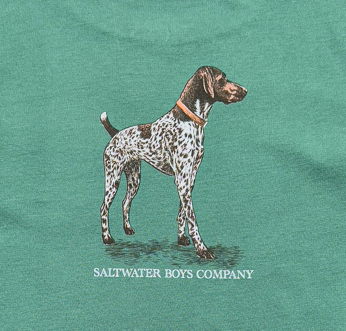 Pointer Boys Graphic Tee LS Green