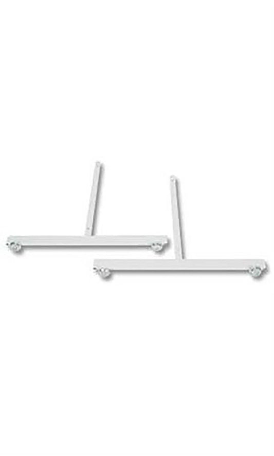 Wire Grid Display Legs | White