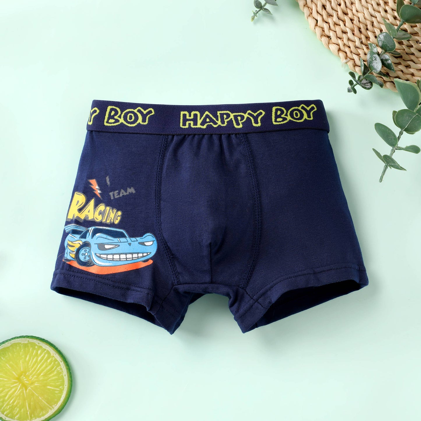 Childlike Dinosaur Boy's Cotton Underwear Set