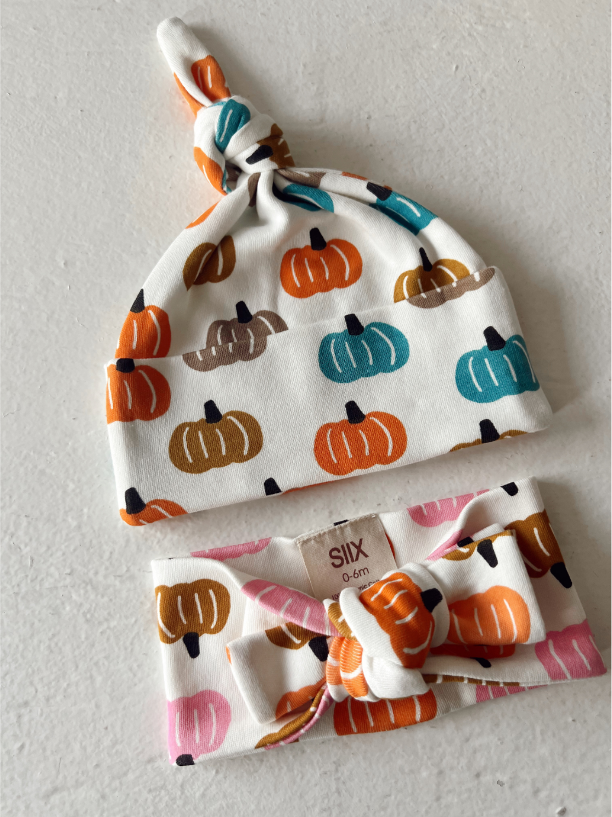 Pink Pumpkin Patch / Organic Bow (Baby - Kids)