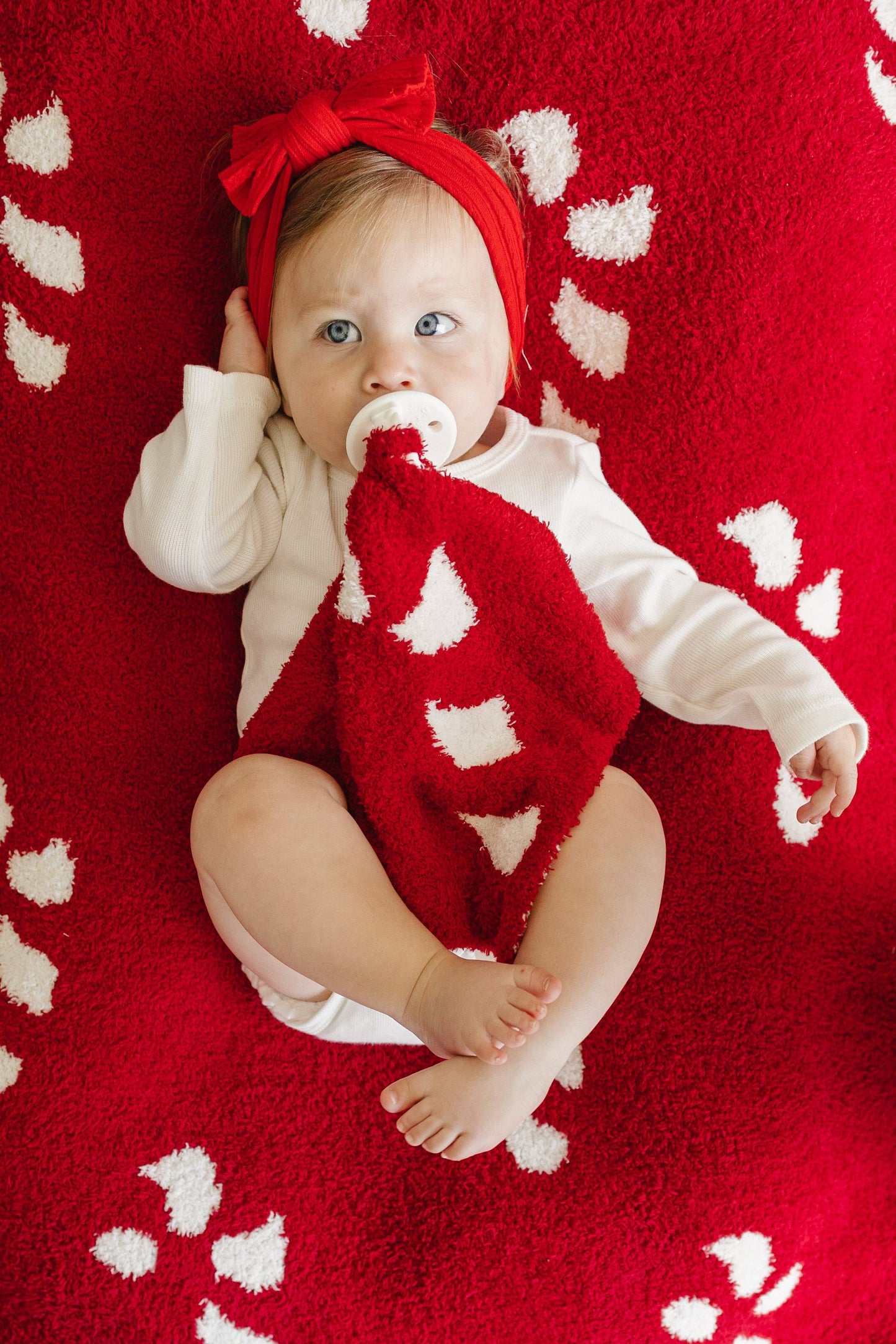 Christmas Plush Lovey | Candy Cane