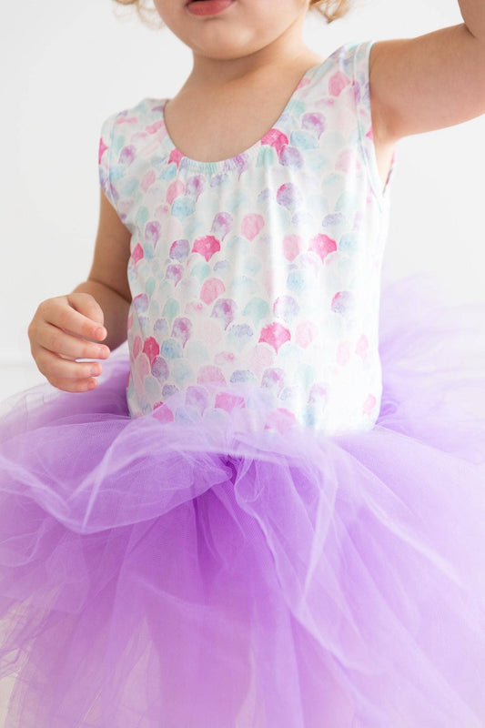 Mermaid Scales Tank Tutu Leotard