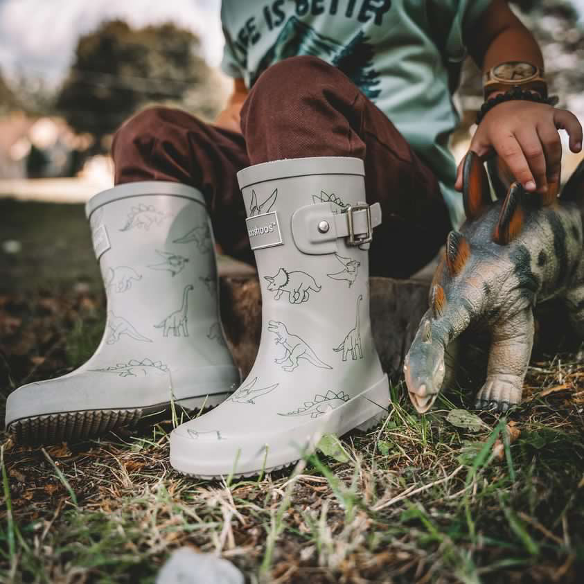 Shooshoos Dino Roar Waterproof Kids Shoes