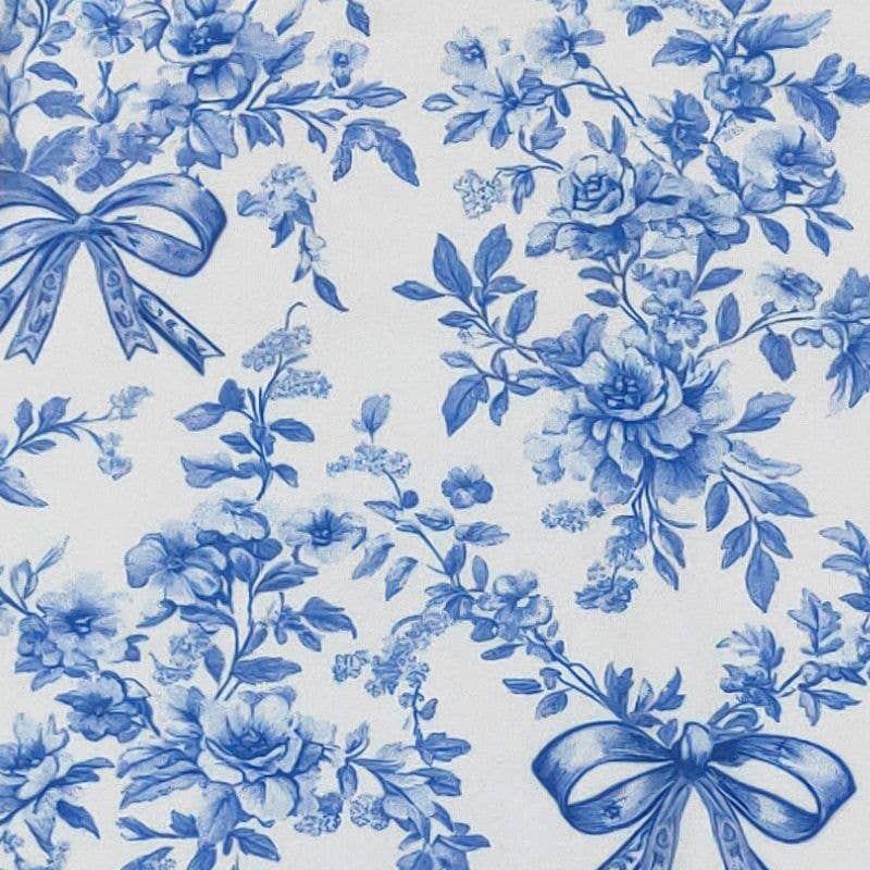 Blue Chinoiserie Baby Romper