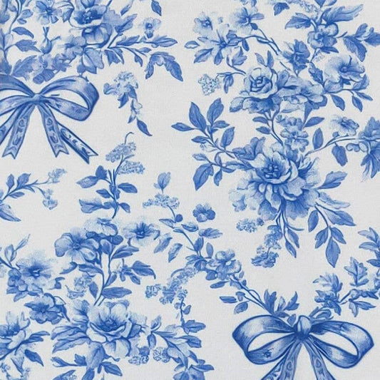 Blue Chinoiserie Baby Romper