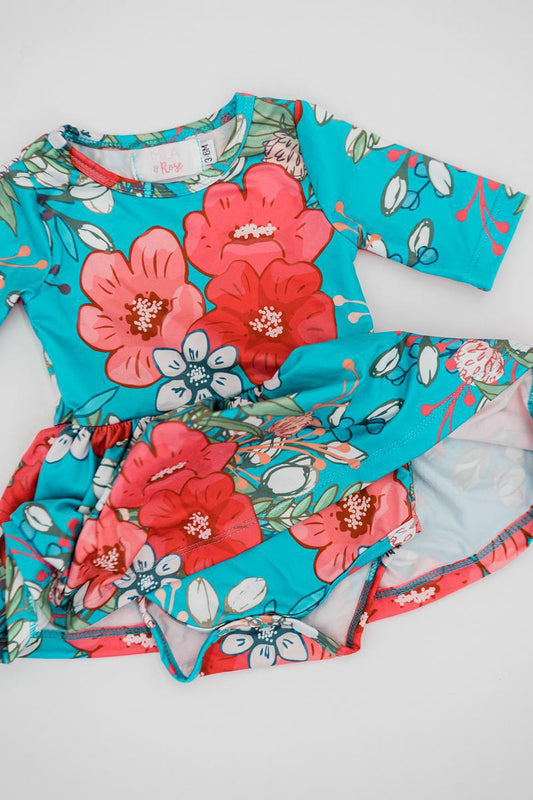 After the Rain 3/4 Sleeve Twirl Bodysuit