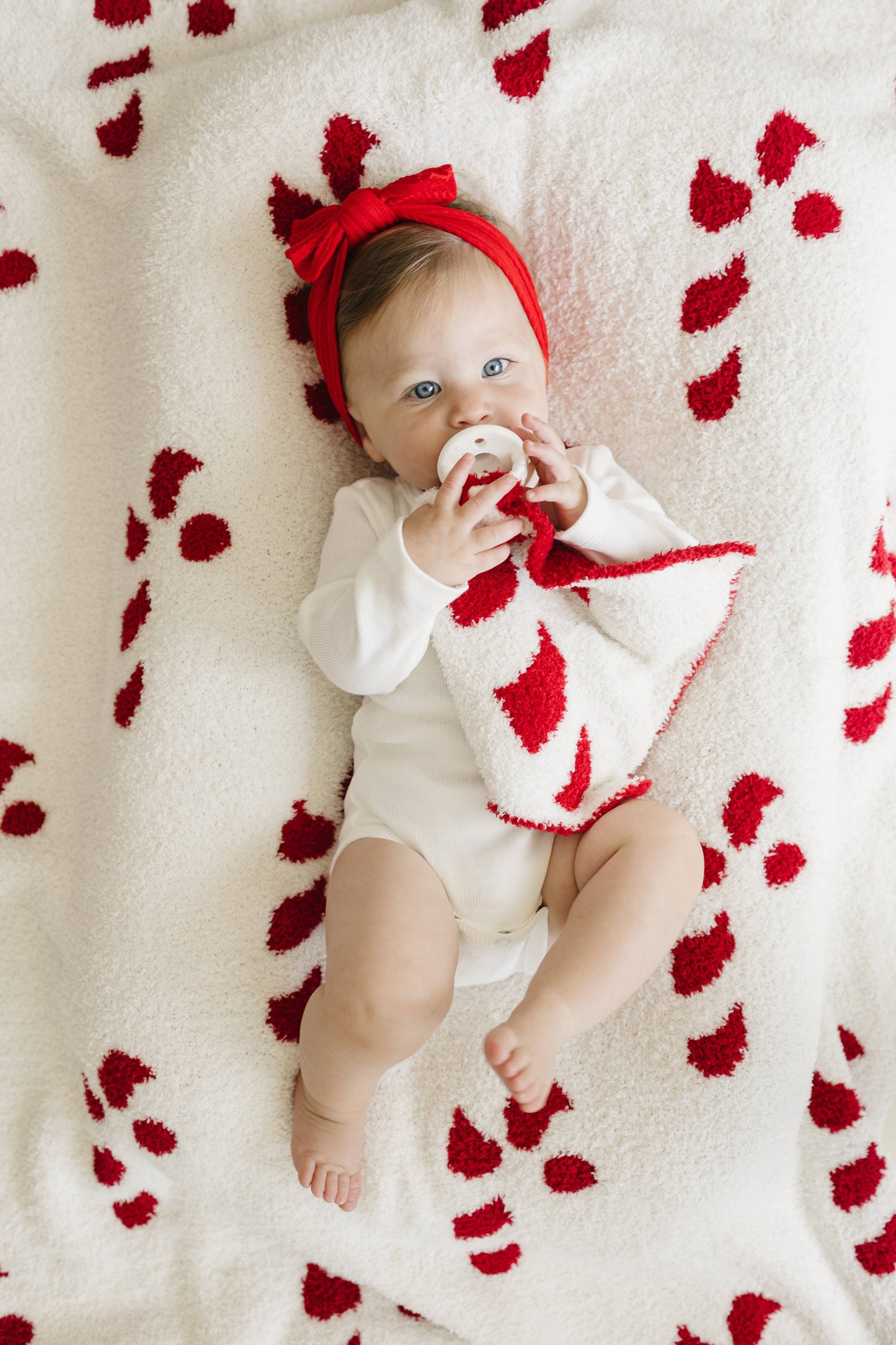 Christmas Plush Lovey | Candy Cane