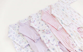 Pink Gingham Classic Footie