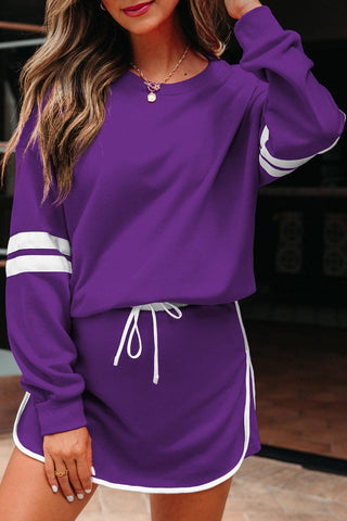 Varsity Skirt Set -OOTD