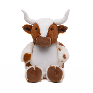Texas Longhorn with removable stuffing pod