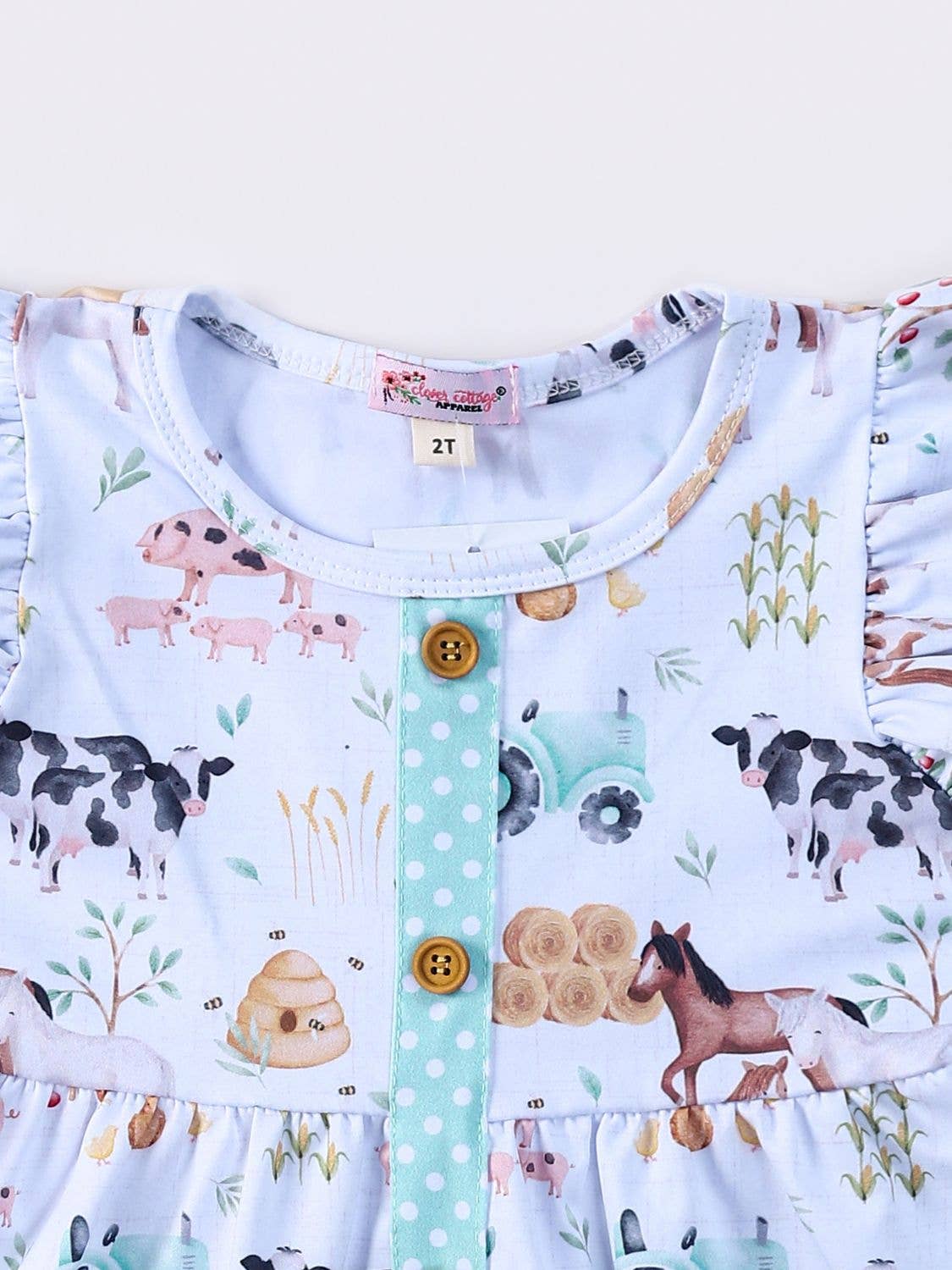 Hobby Farm Summer Girls Dress