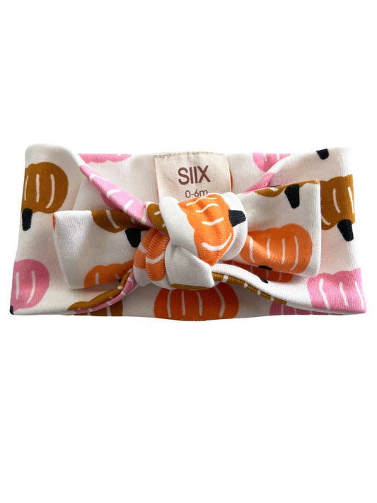 Pink Pumpkin Patch / Organic Bow (Baby - Kids)