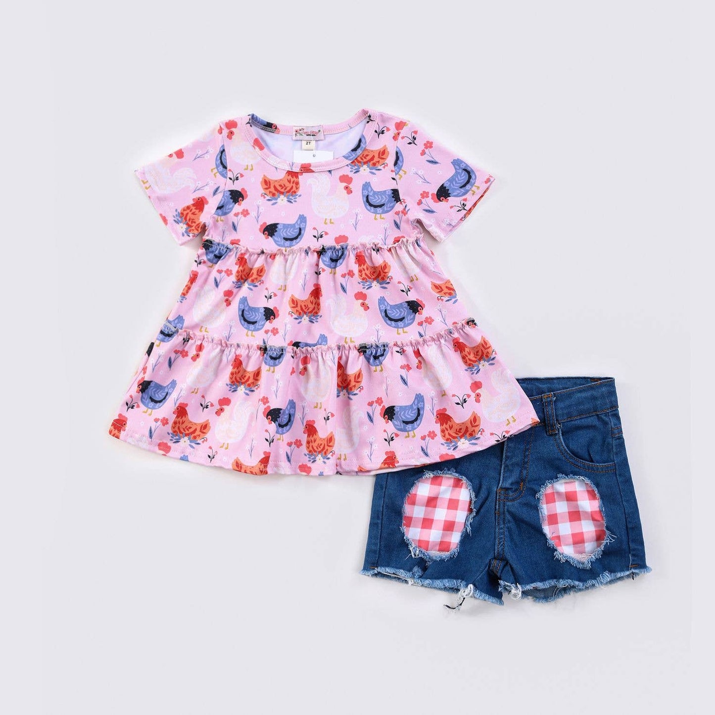 Chicken Blossom Girls Set