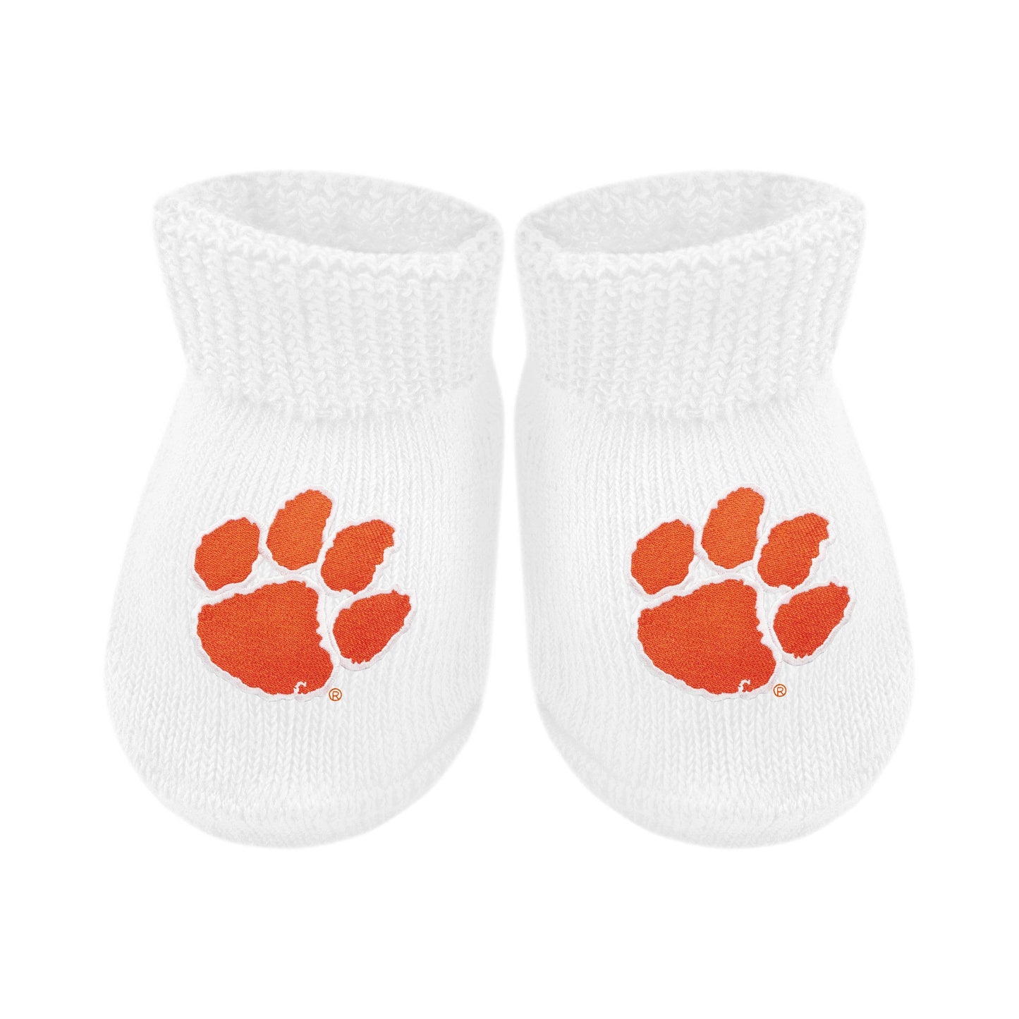 Clemson Tigers Newborn Bootie Sock