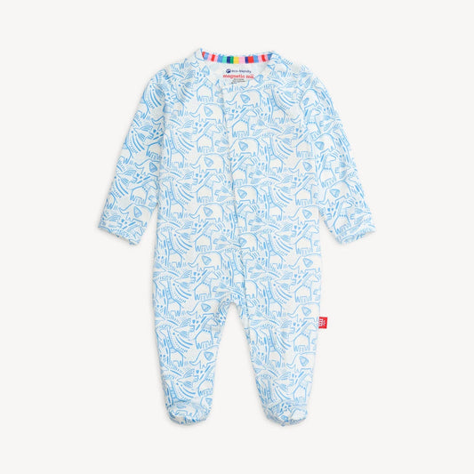 Herds Of A Feather Blue Magnetic Footie