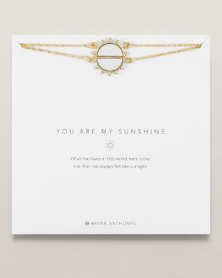 You Are My Sunshine Necklace