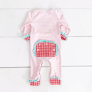 Pink Cookies For Santa Romper