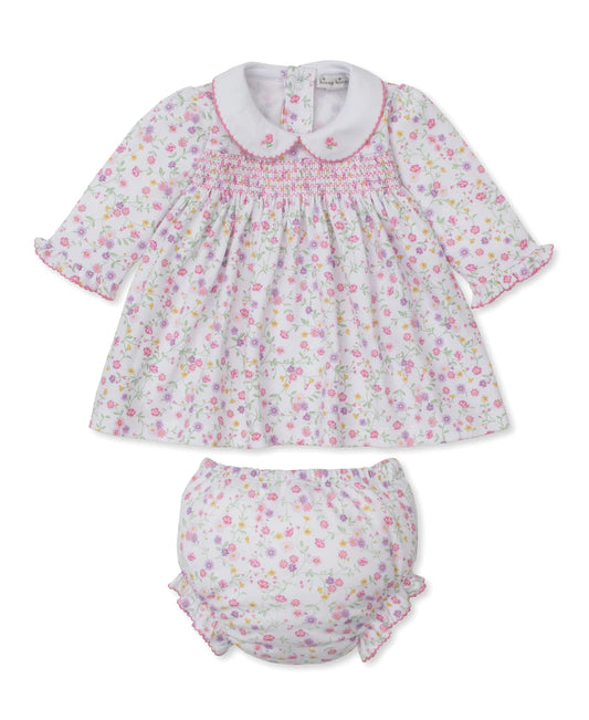 Autumn Blossoms Smocked Dress Set